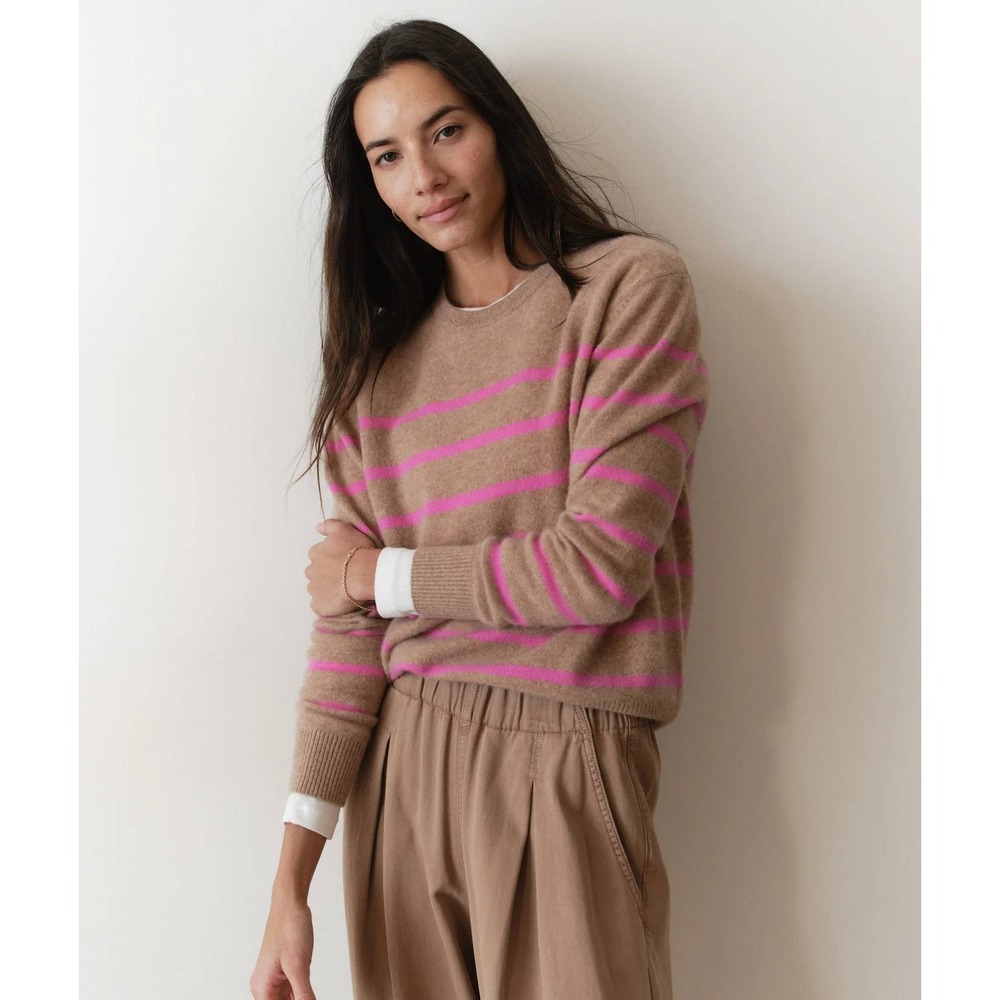 Marine Layer Harper Cashmere Crewneck Sweater Size XS New With Tags